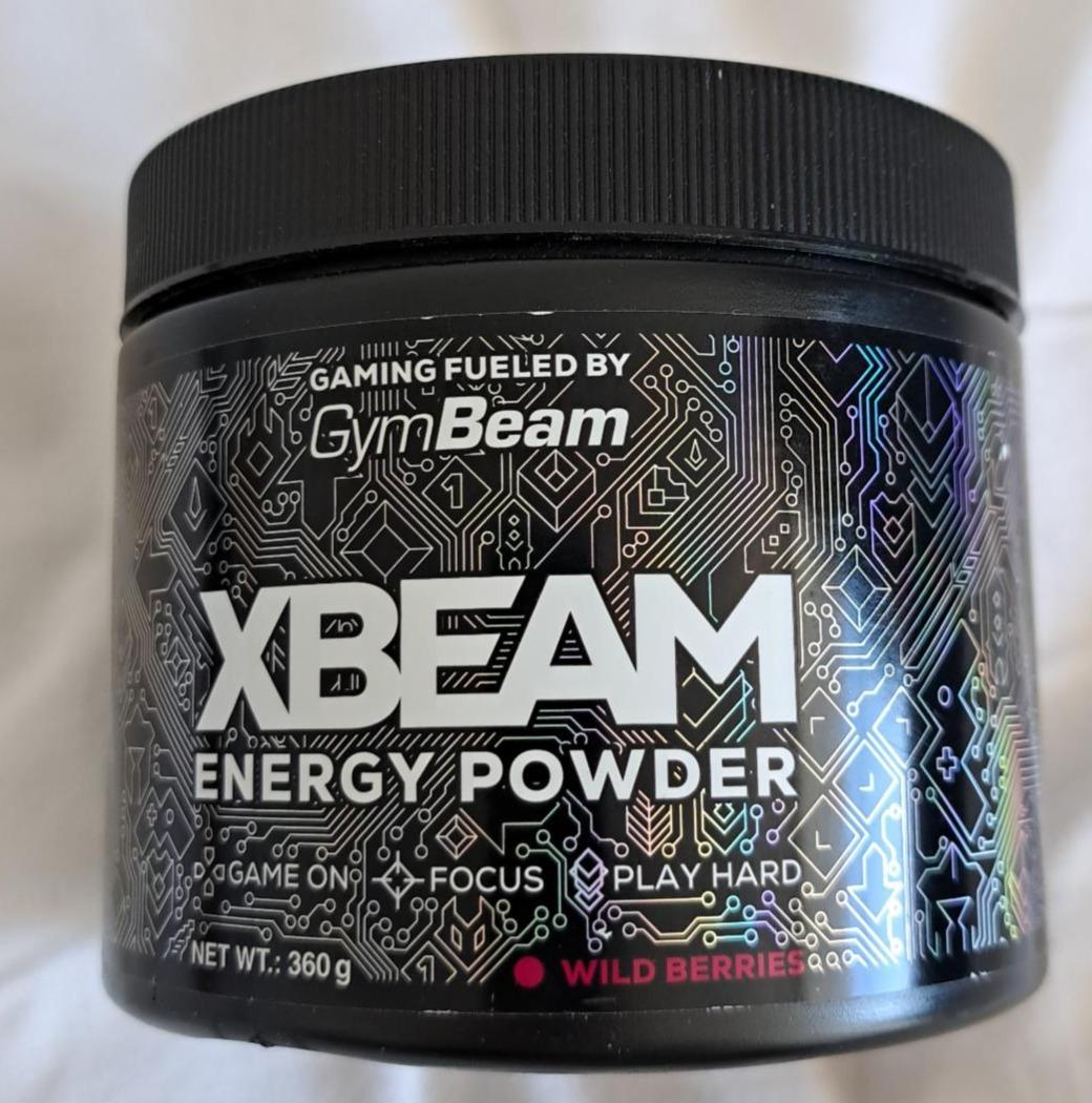 Fotografie - XBEAM Energy Powder Wild Berries GymBeam