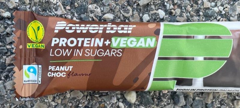 Fotografie - Protein + Vegan Peanut choc flavour PowerBar