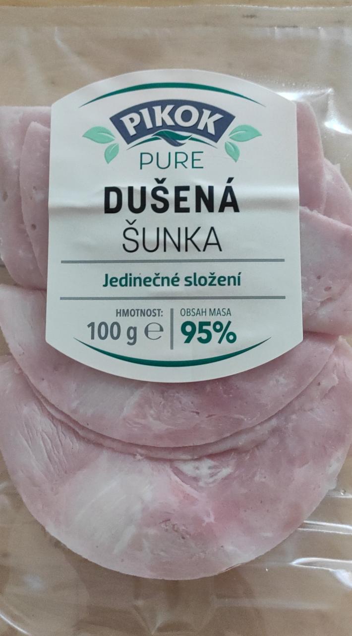 Fotografie - Dusená šunka 95% mäsa Pikok Pure