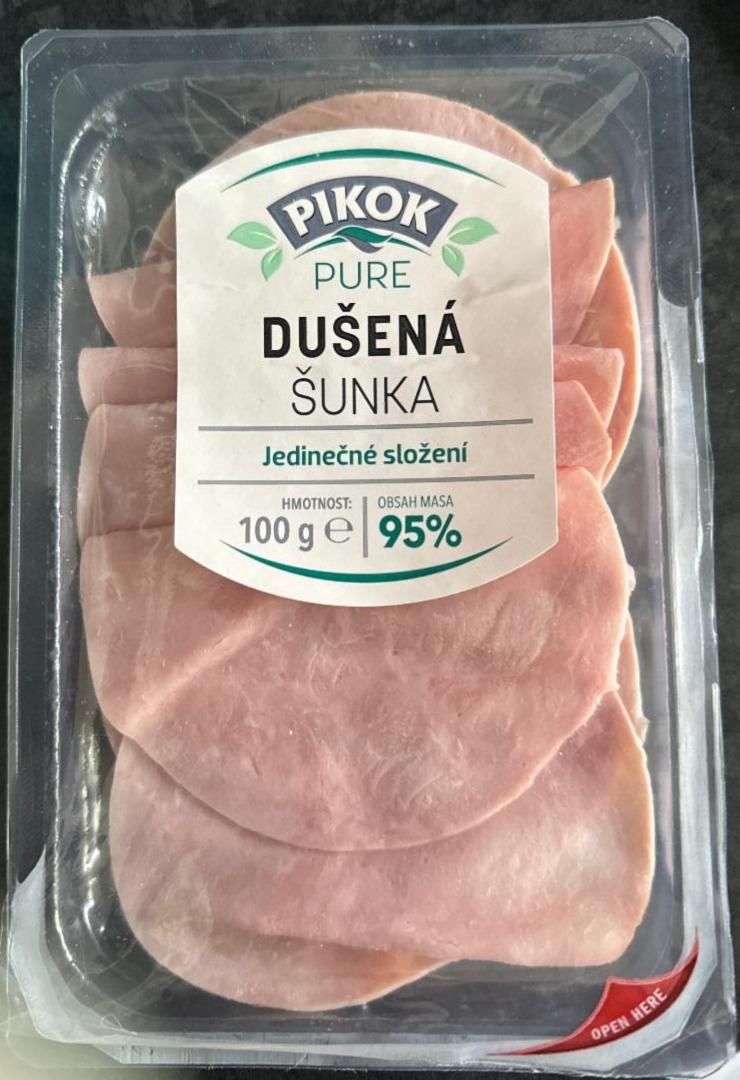 Fotografie - Dusená šunka 95% mäsa Pikok Pure