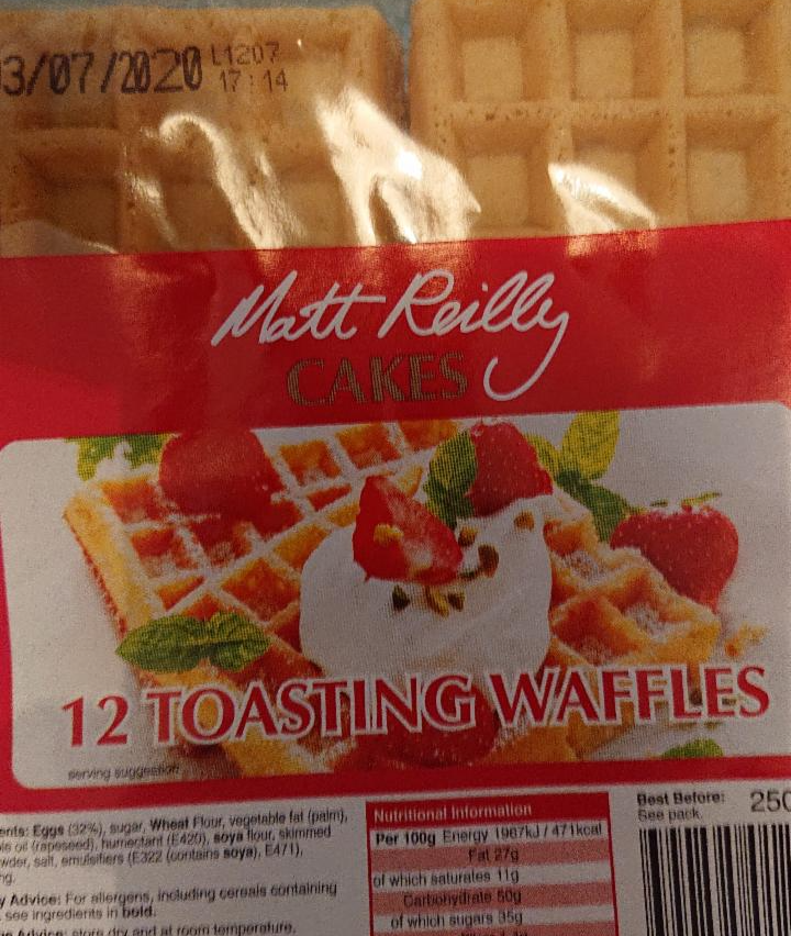 Fotografie - Matt Reilly Cakes 12 Toasting Waffles