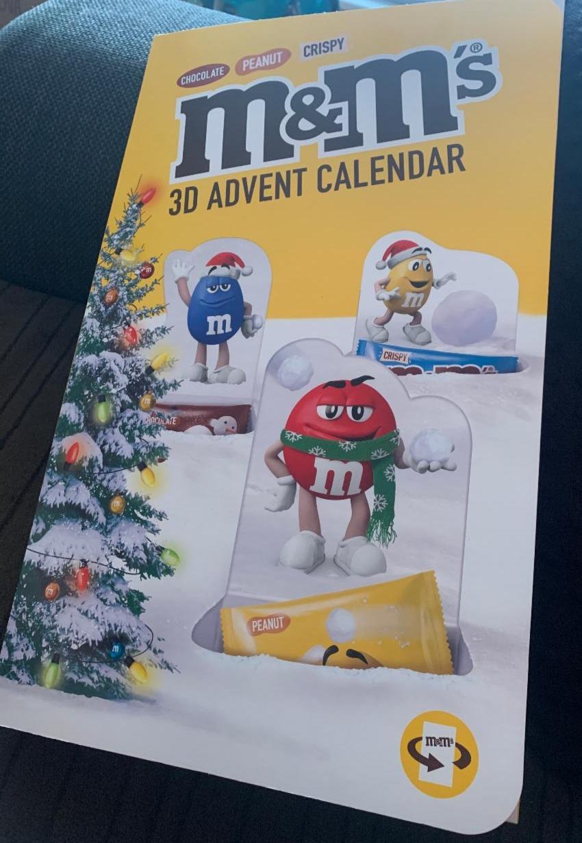 Fotografie - M&M’s 3D advent calendar