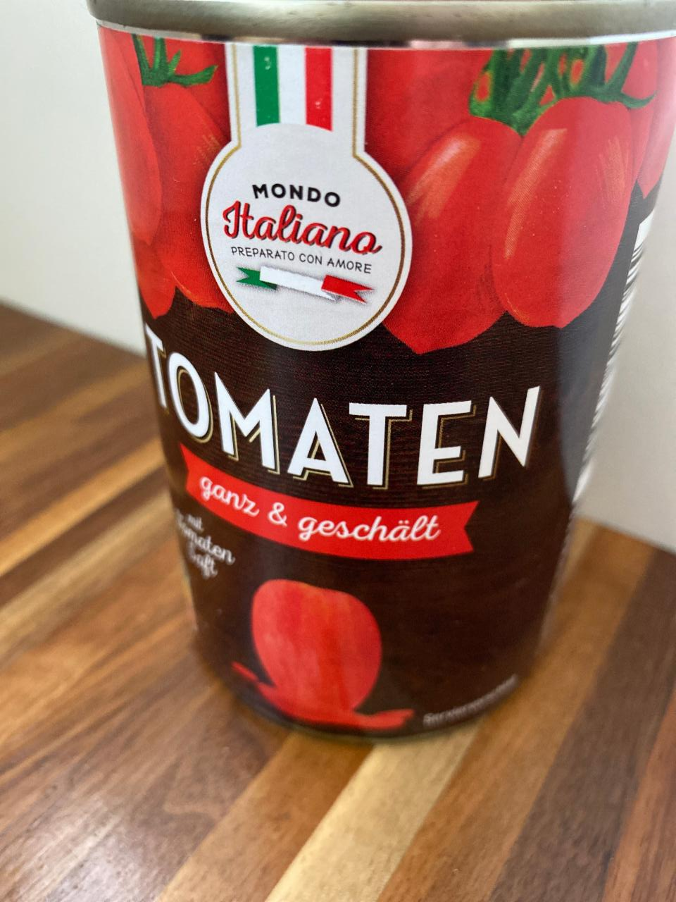 Fotografie - Tomaten ganz & geschält Mondo Italiano