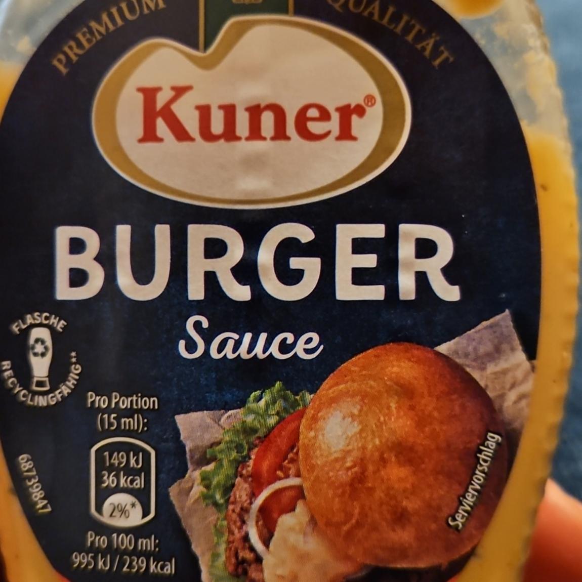 Fotografie - Burger Sauce Kuner