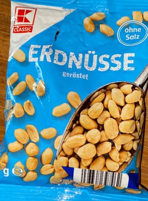 Fotografie - Erdnüsse Gerösted arašídy nesolené