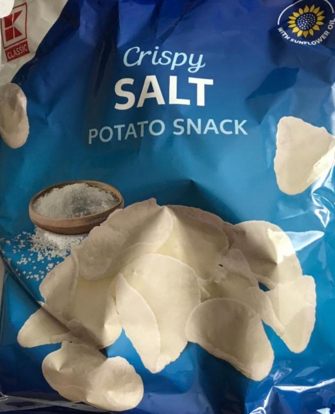 Fotografie - Crispy salt potato snack K-Classic