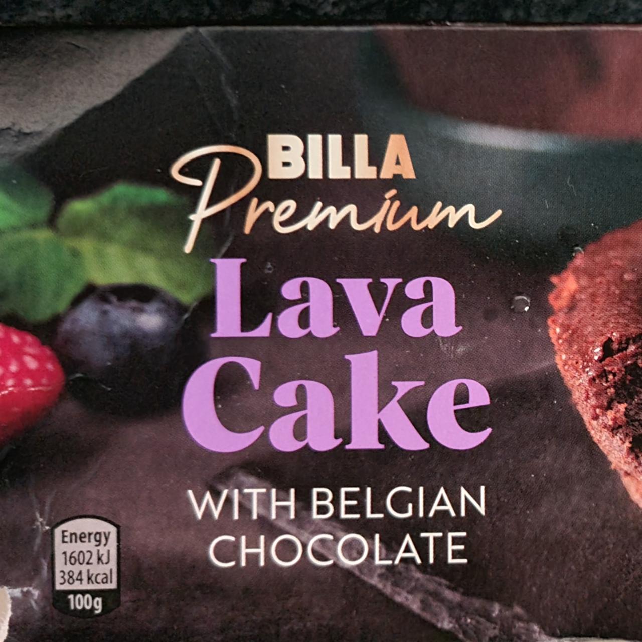 Fotografie - Lava cake with belgian chocolate Billa