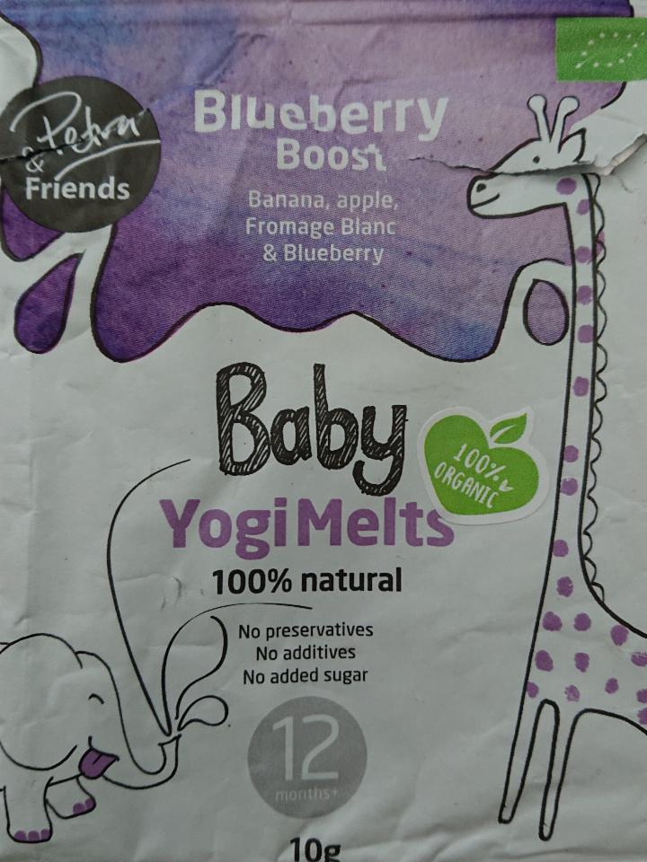 Fotografie - Baby YogiMelts Blueberry Boost