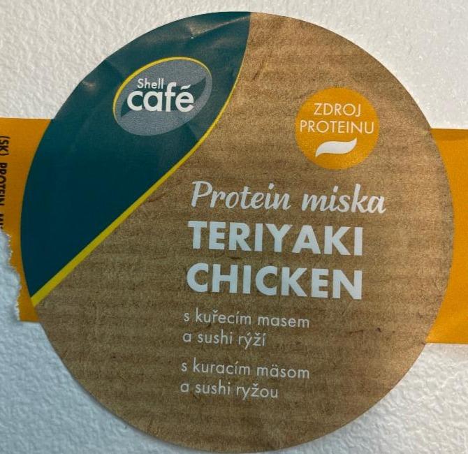 Fotografie - Protein miska Teriyaki Chicken s kuřecím masem a sushi rýží Shell café