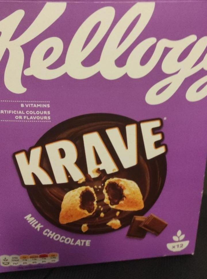 Fotografie - Krave Milk Chocolate Kellogg's