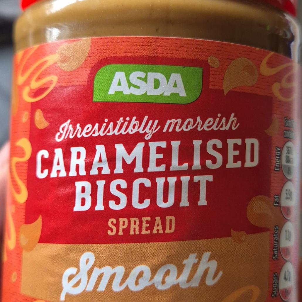Fotografie - Caramelised Biscuit Spread Smooth Asda