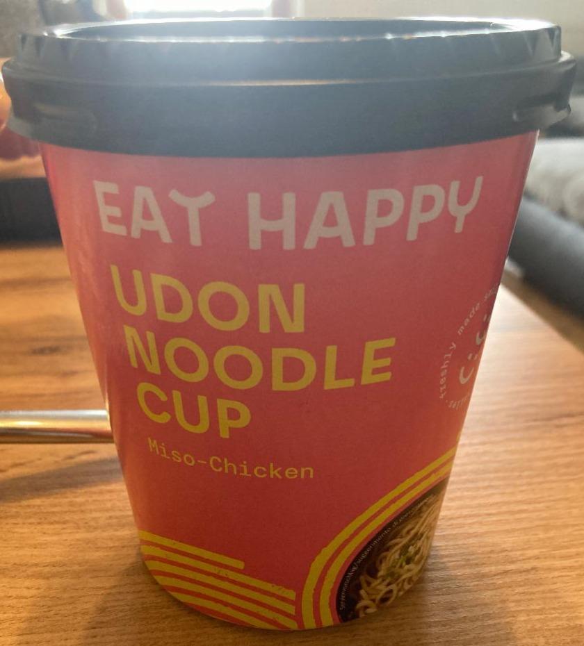 Fotografie - Udon Noodle Cup Miso-Chicken Eat Happy