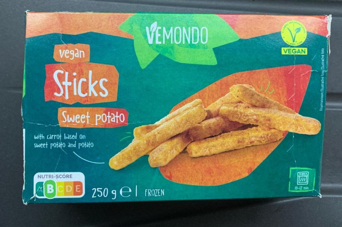Fotografie - Vegan Sticks Sweet potato Vemondo