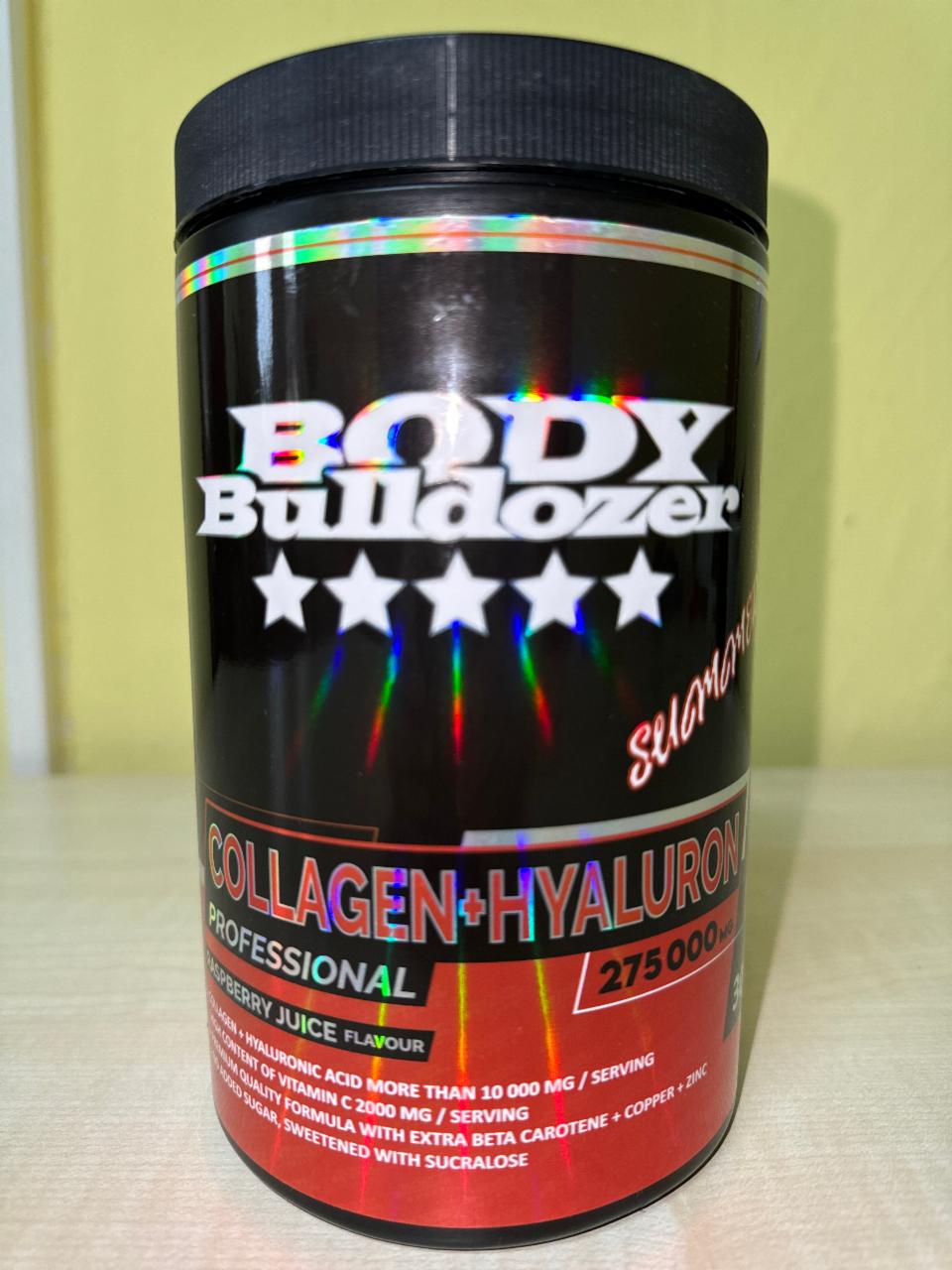 Fotografie - Collagen+Hyaluron Professional Raspberry Juice Body Bulldozer