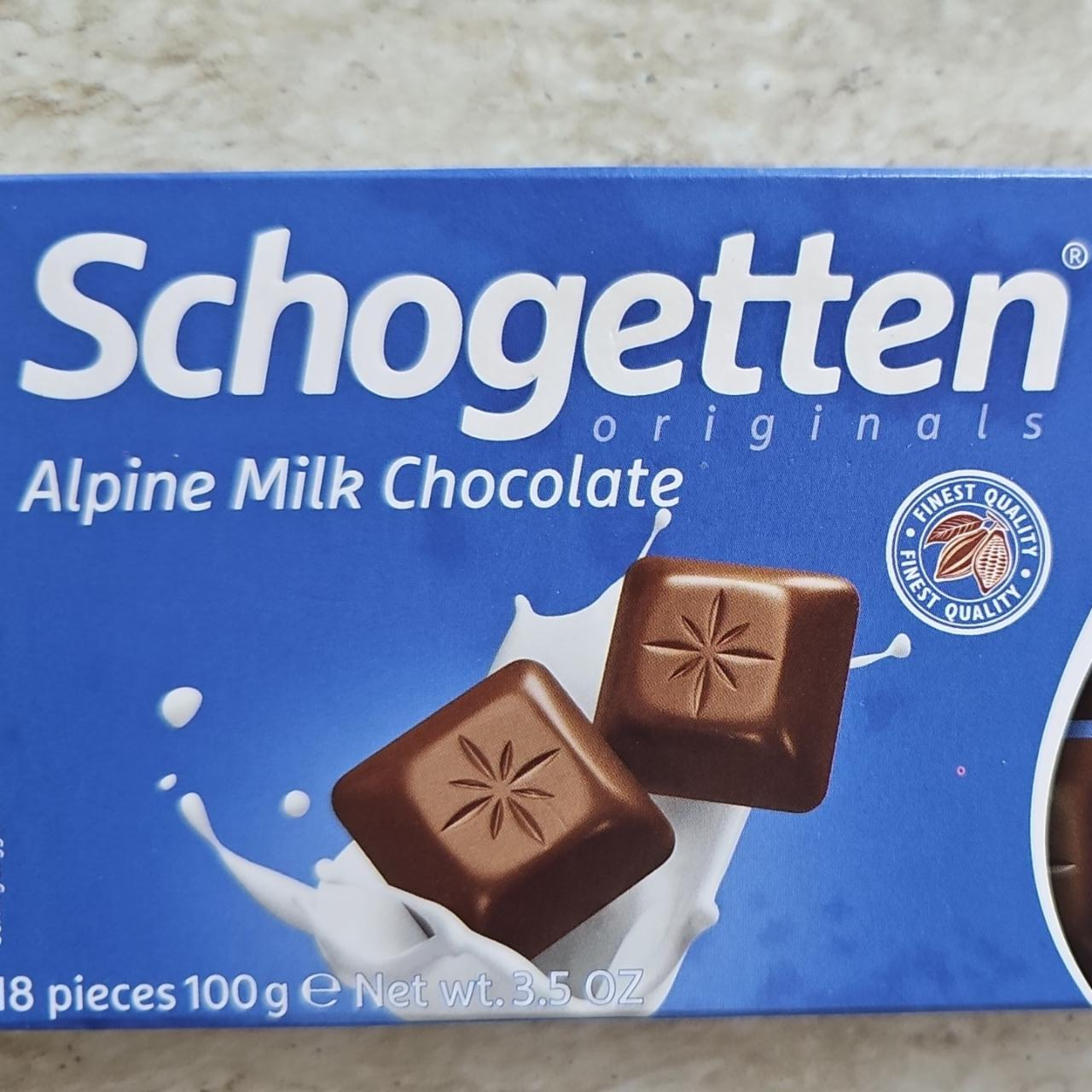 Fotografie - Chocolate Alpine Milk Schogetten