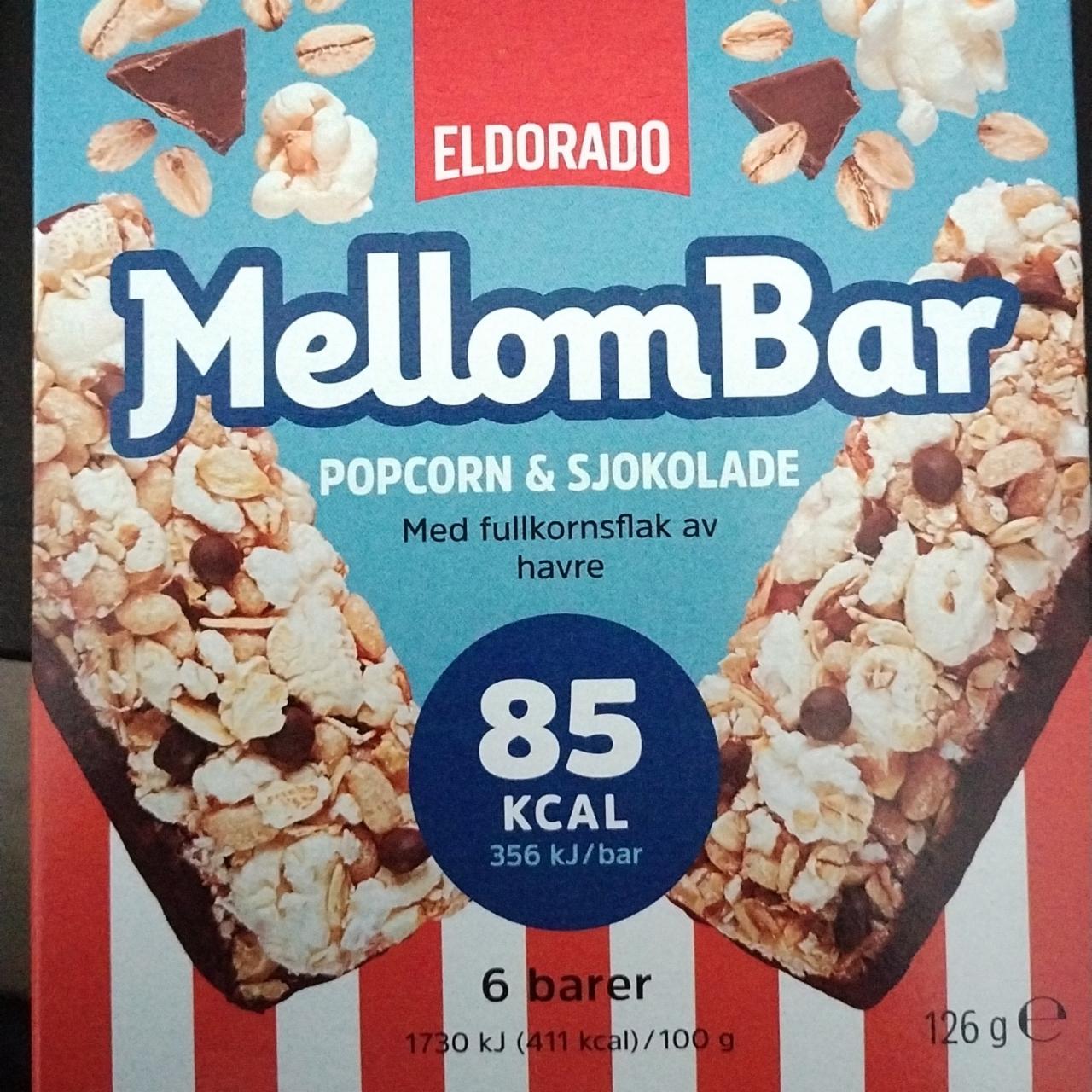 Fotografie - MellomBar popcorn & sjokolade Eldorado