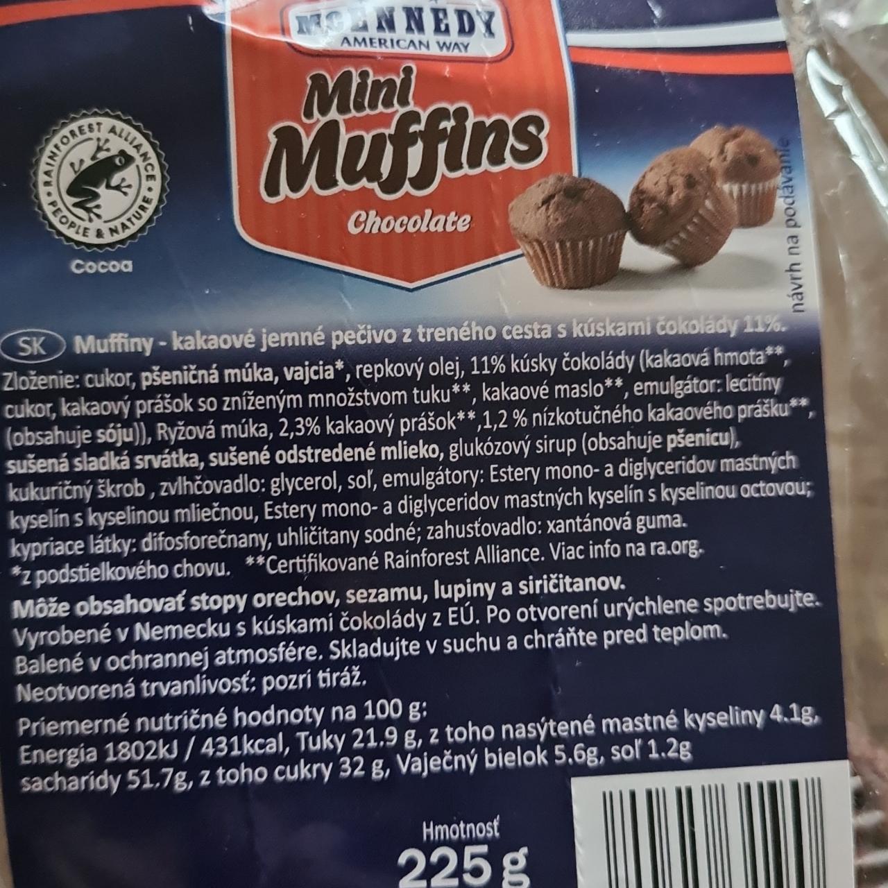 Fotografie - Mini Muffins Chocolate McEnnedy American Way