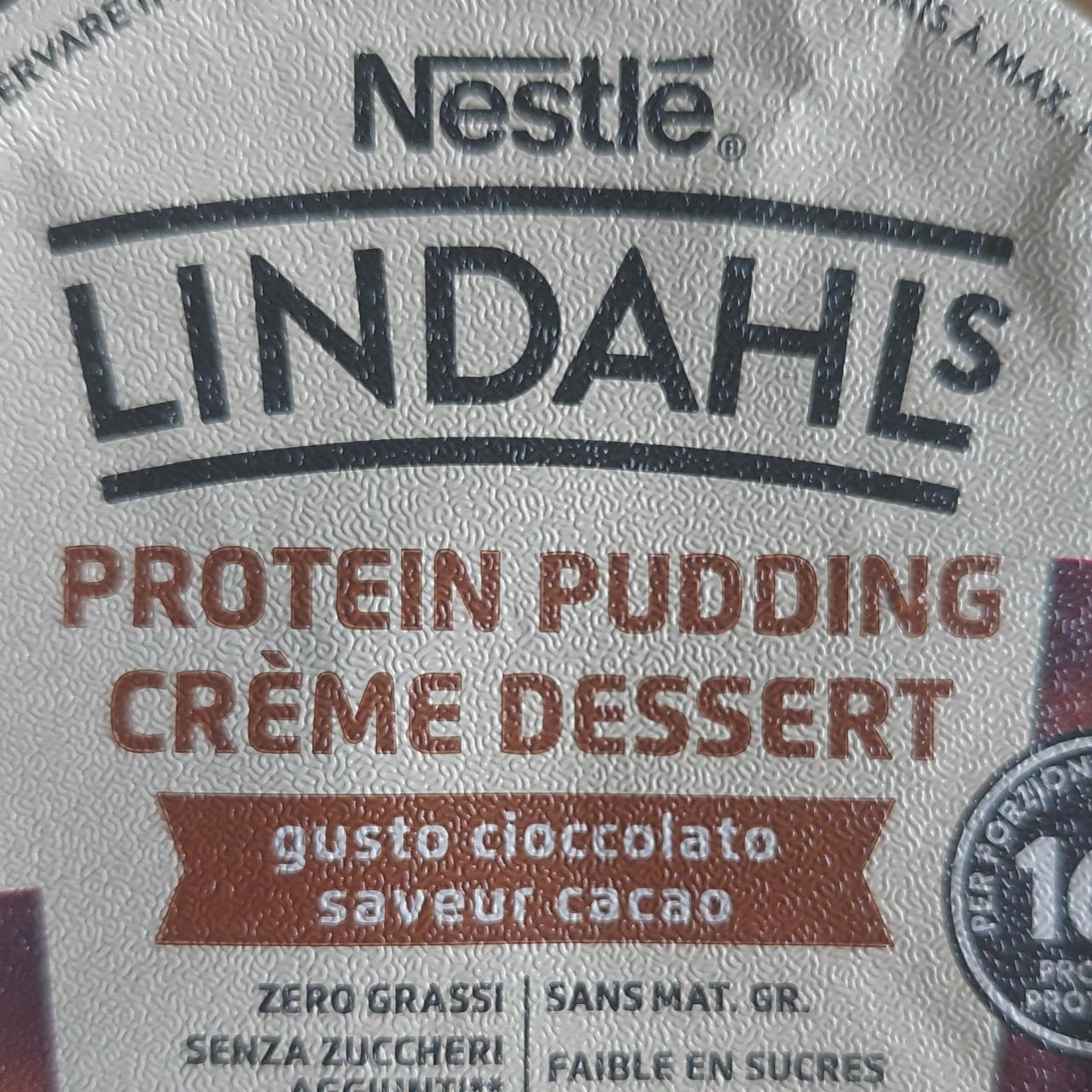Fotografie - Lindahl's Protein pudding crème dessert gusto cioccolato Nestlé