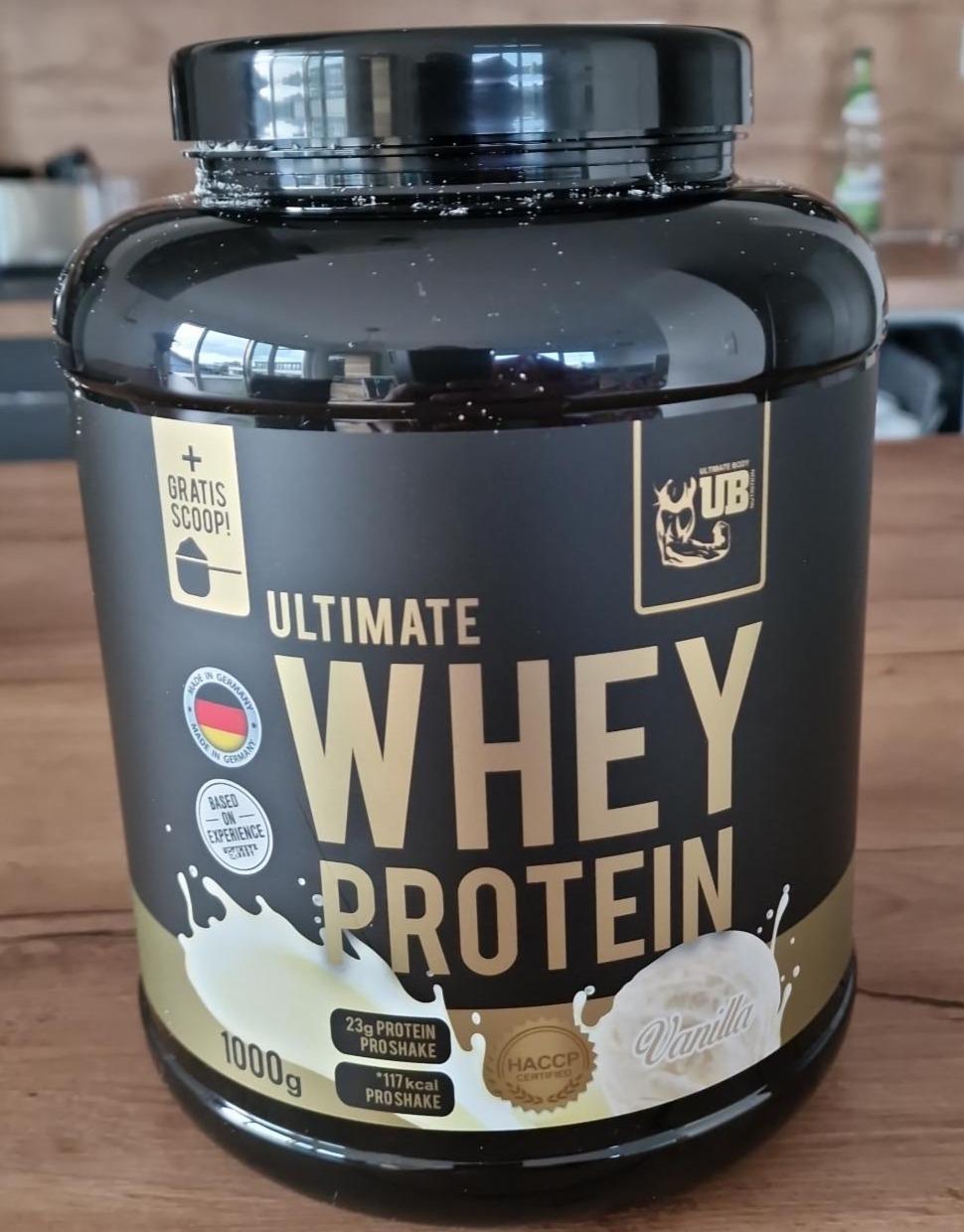 Fotografie - Ultimate Whey Protein Vanilla UB