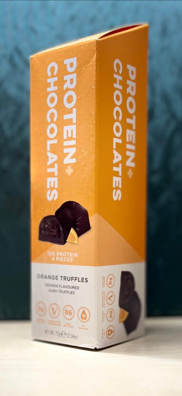 Fotografie - Protein Chocolates Orange Truffles Butlers