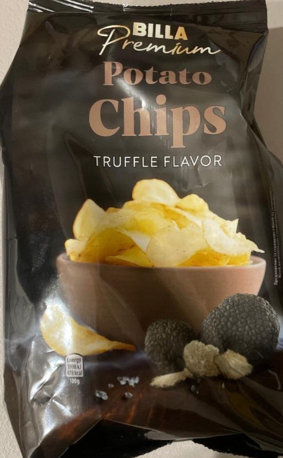 Fotografie - potato chips truffle Billa Premium