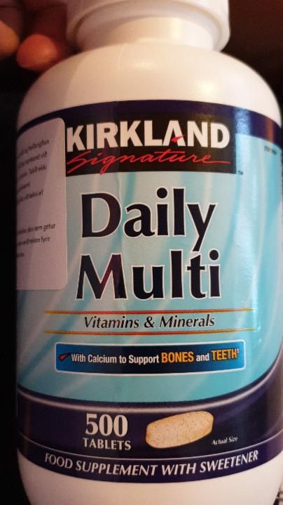 Fotografie - KIRKLAND Daily Multi Vitamins & Minerals
