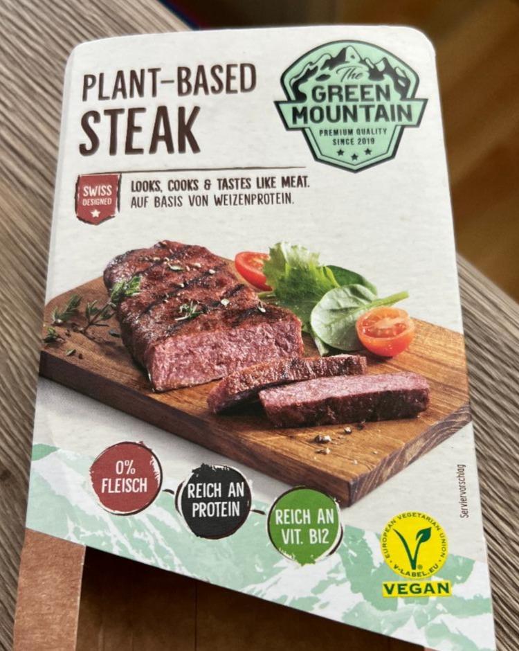 Fotografie - Plant-Based Steak Green Mountain