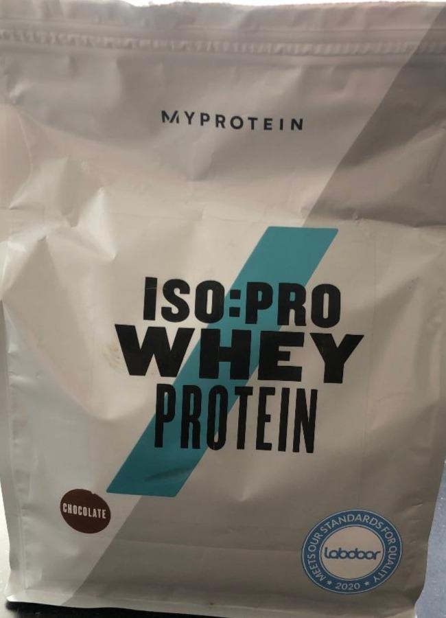 Fotografie - iso pro whey protein MyProtein
