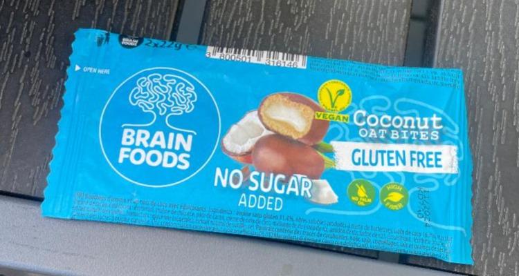 Fotografie - Coconut oat bites Brain Foods