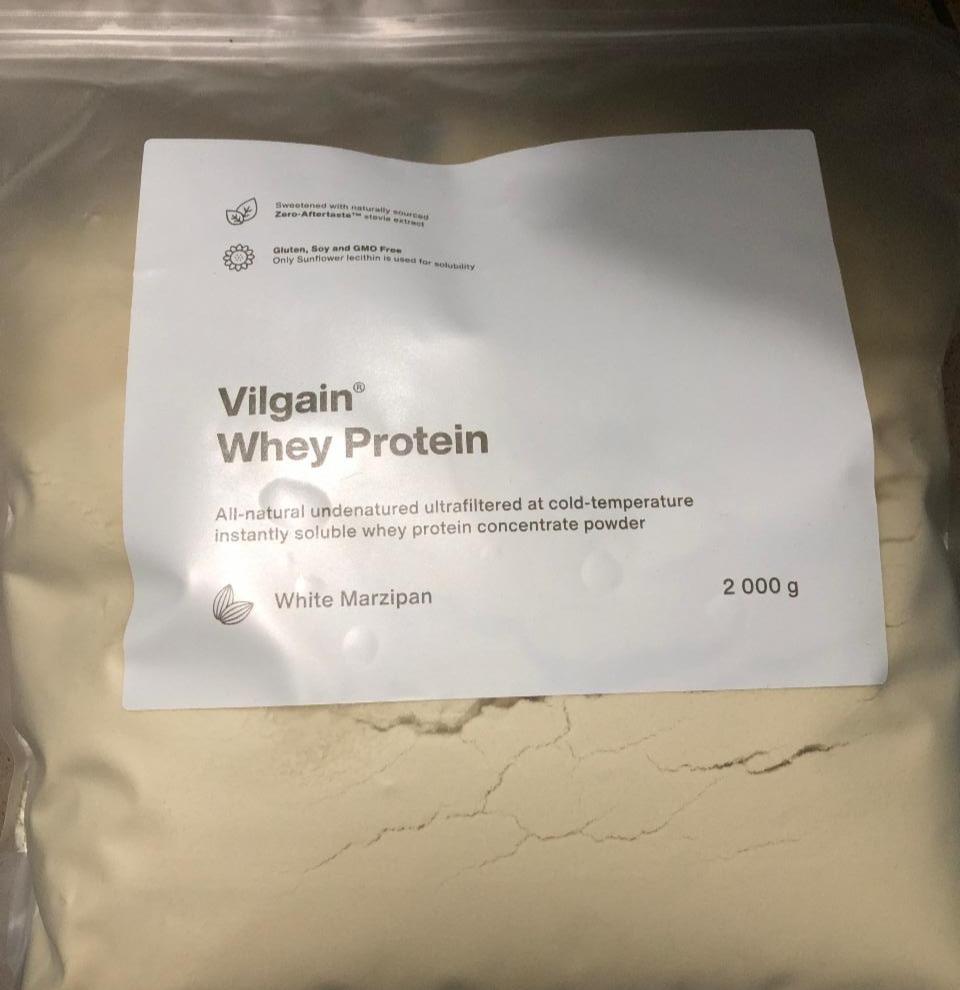Fotografie - Whey Protein White Marzipan Vilgain