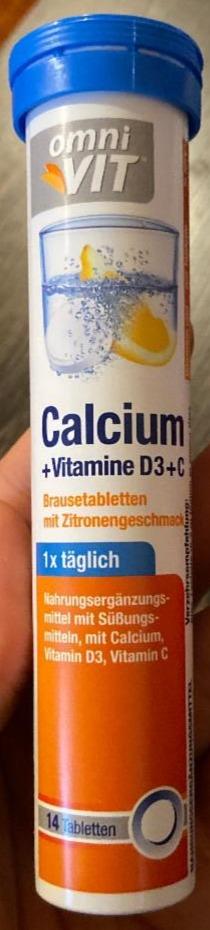 Fotografie - omniVIT calcium+vitamine D3+C
