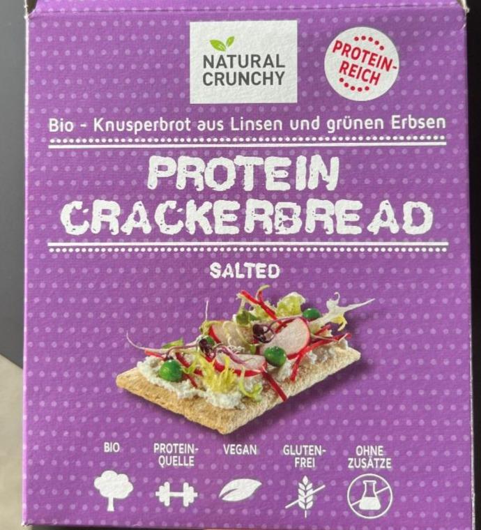 Fotografie - protein crackerbread salted Natural Crunchy