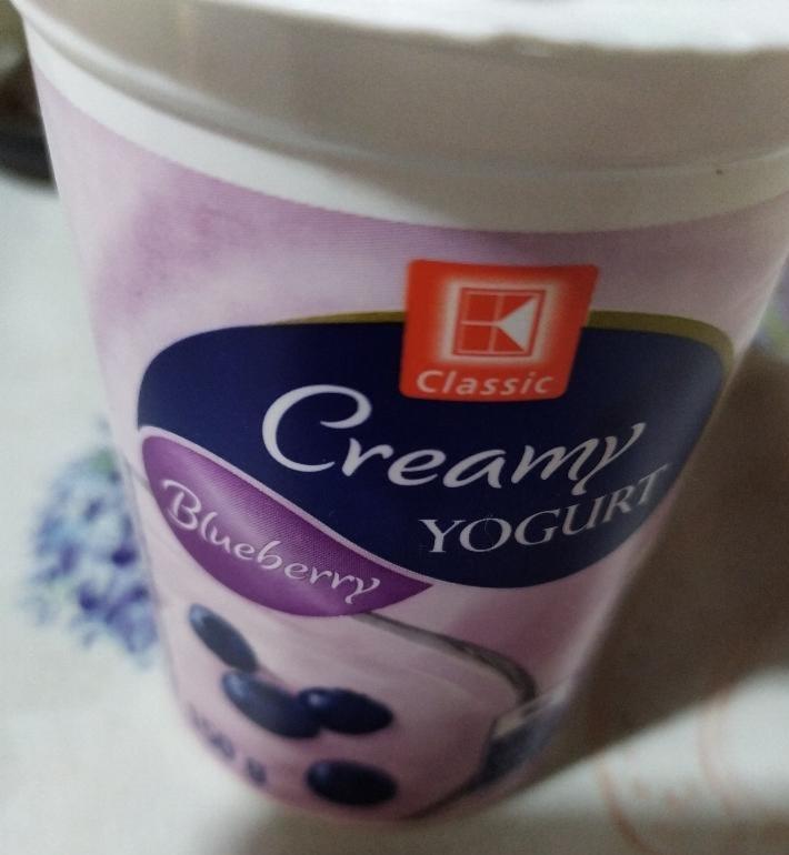 Fotografie - Creamy yogurt Blueberry K-Classic