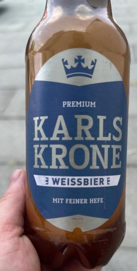 Fotografie - Weissbier Premium KarlsKrone