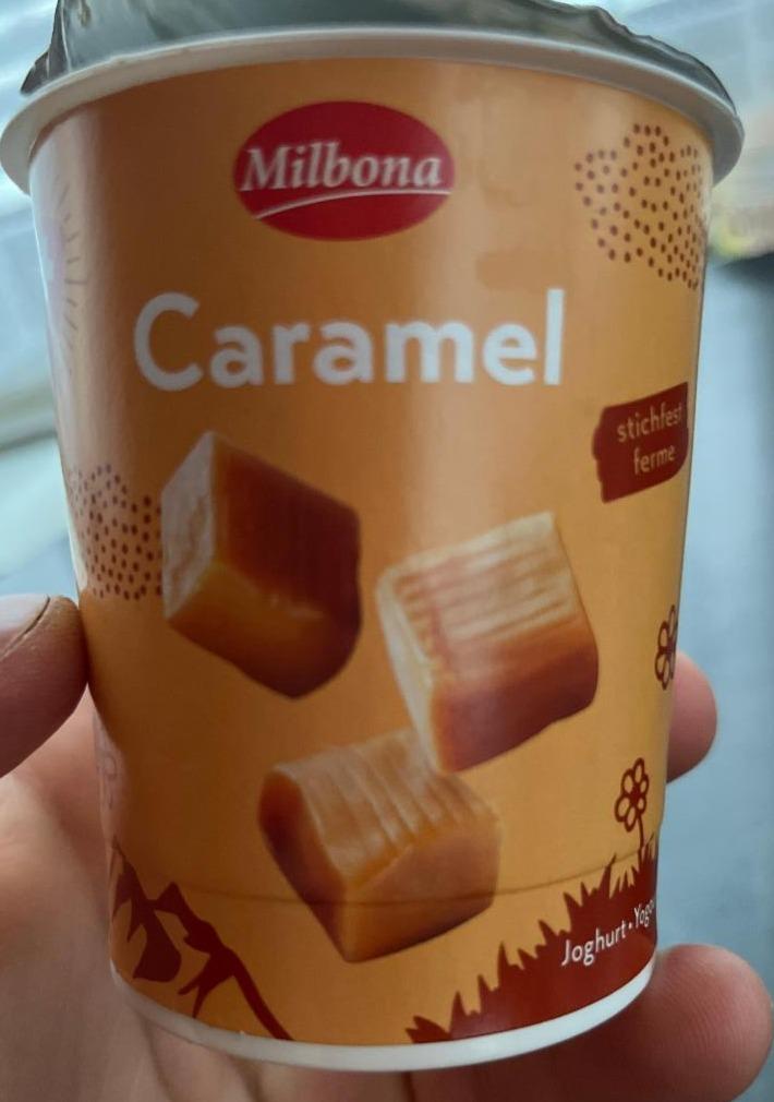 Fotografie - Caramel joghurt Milbona