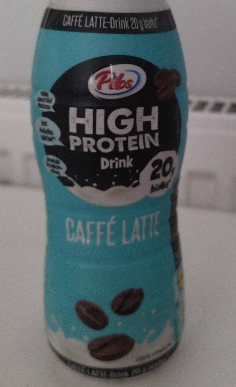 Fotografie - High protein drink Caffé Latte Pilos