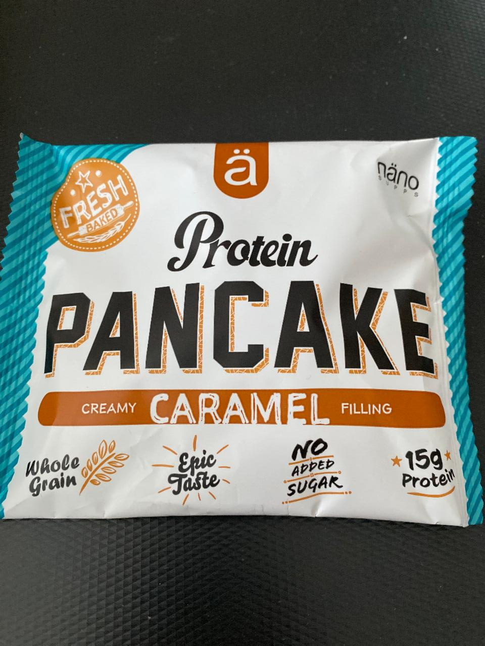 Fotografie - Protein pancake creamy caramel filling Näno