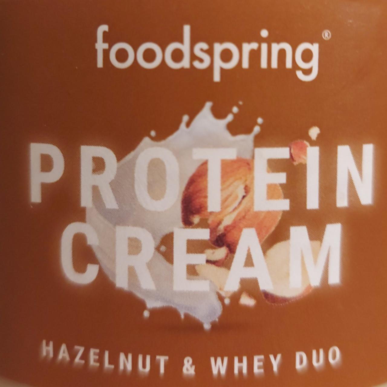 Fotografie - Protein cream Hazelnut & whey duo Foodspring