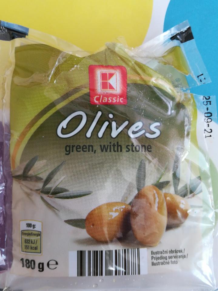 Fotografie - K-Classic Olives green with stone