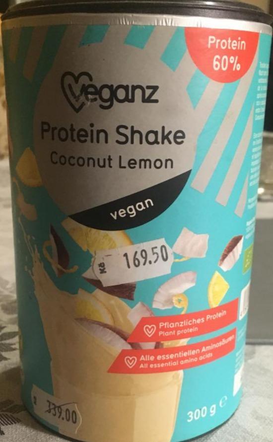 Fotografie - protein shake coconut lemon