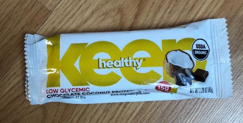 Fotografie - Keep healthy chocolate coconut protein bar