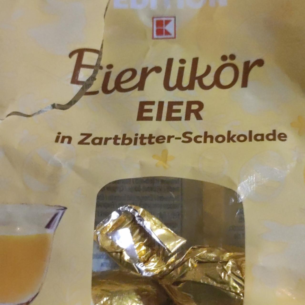 Fotografie - Eierlikör Eier in Zartbitter-Schokolade