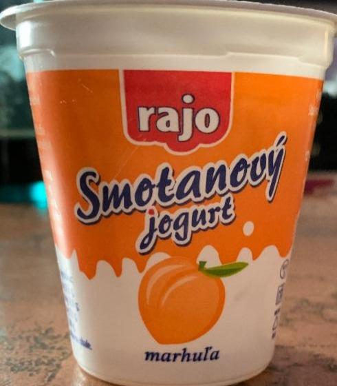 Fotografie - Smotanový jogurt marhuľa Rajo