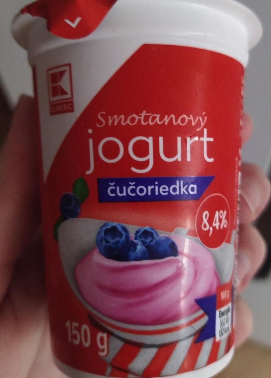 Fotografie - Smotanový jogurt čučoriedka K-Classic