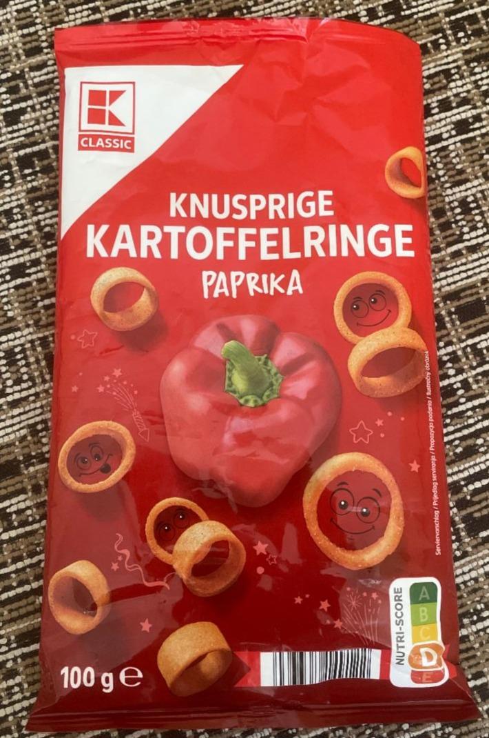 Fotografie - Knusprige KartoffelRinge paprika K-Classic