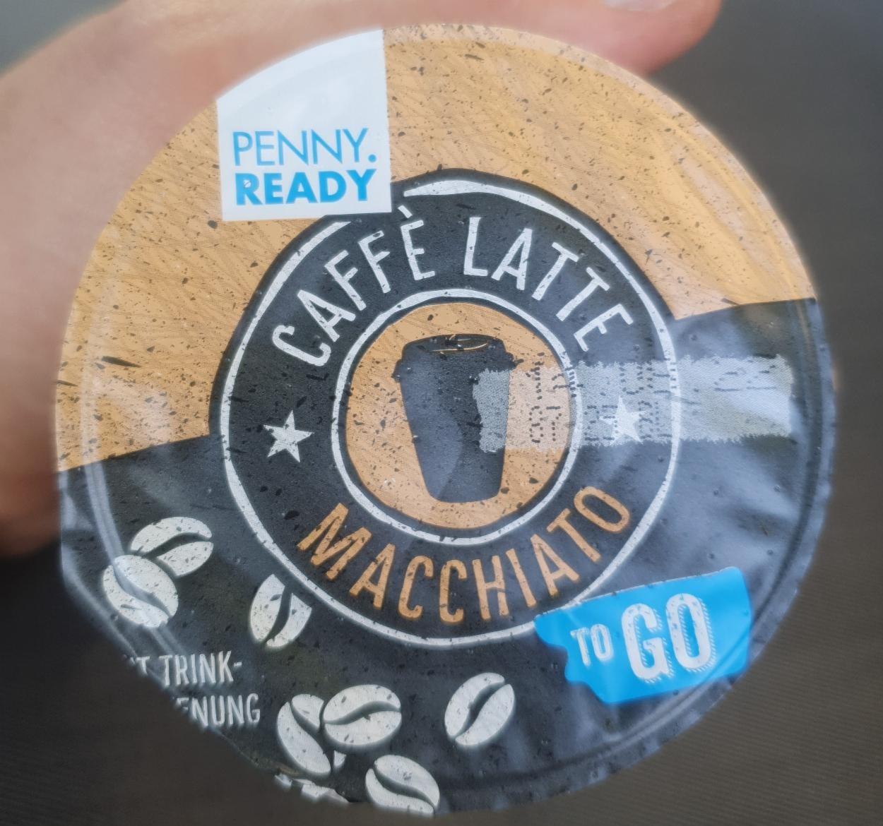 Fotografie - Caffe latte Macchiato to go Penny Ready