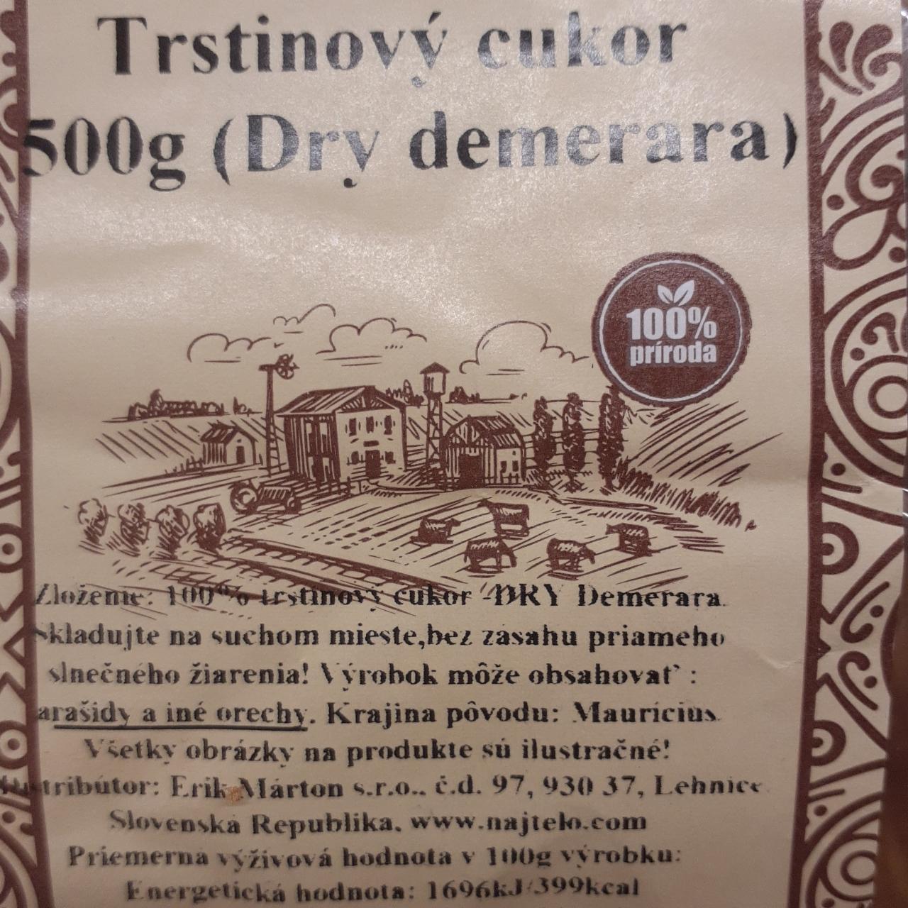 Fotografie - Trstínový cukor Dry Demerara