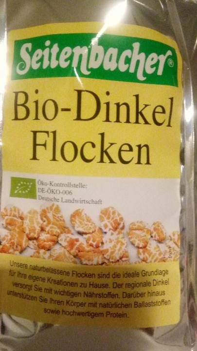 Fotografie - Bio-Dinkel Flocken Seitenbacher