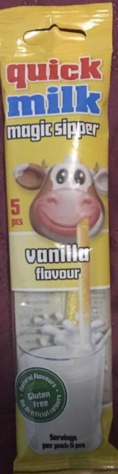 Fotografie - magic sipper vanilla flavour Quick Milk