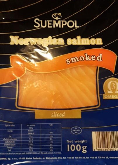Fotografie - Norwegian Smoked Salmon Suempol